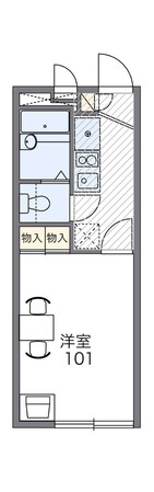 住道駅 徒歩17分 2階の物件間取画像